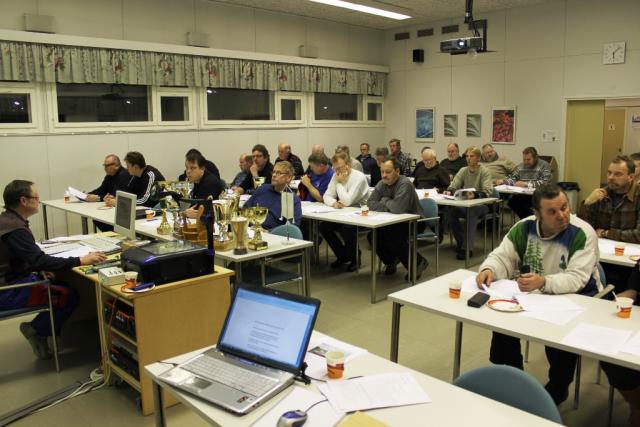 Vuosikokous pidettiin 2.2. SE:n koulutuskeskuksessa.